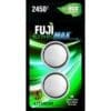 Fuji Lithium-ion Batteries, Two-coin size Li-Ion cells in blister packaging