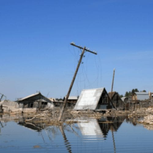Dangerous coastal development leads to increased destruction.