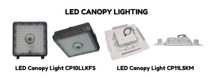 EcoCentricNow LED Canopy Lights