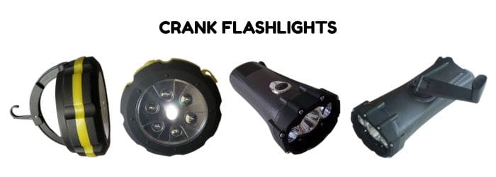 EcoCentricNow Crank Flashlights