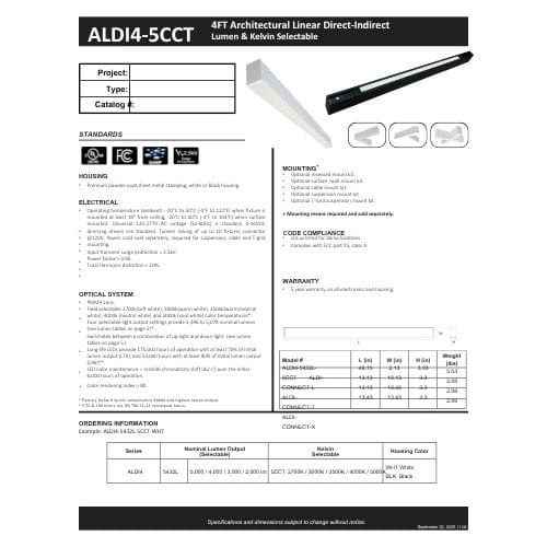 LED Lighting Specifications